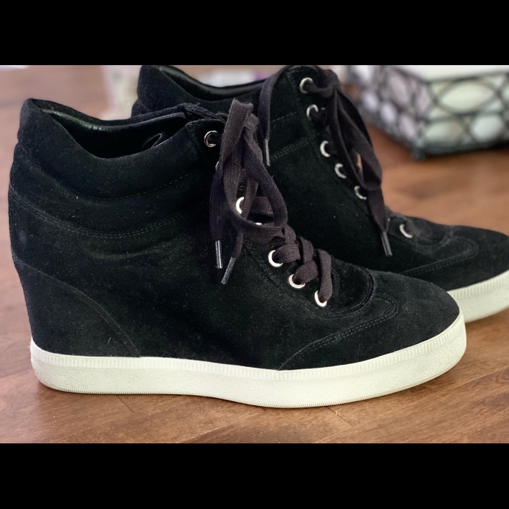 Via Spiga suede wedge sneakers 9